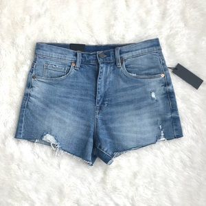 Blank NYC High Waist Distressed Short